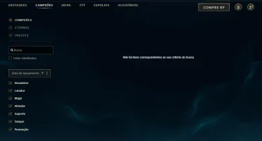 Conta League of Legends