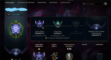 Conta League of Legends