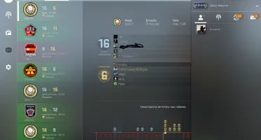 Conta csgo ouro 4, 4 anos steam, insigna lealdade