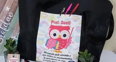 Kit com 15 Bolsas para Professores