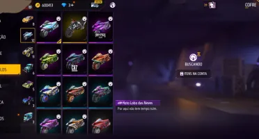Conta free fire gemada angelical