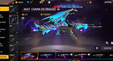 Conta free fire gemada angelical