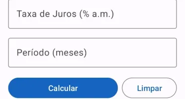 App de gestão financeira com dashboard, calculadora de impos