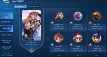 Mobile legends c/ Skins