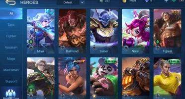 Mobile legends c/ Skins
