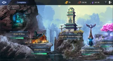 Conta MIR4 Arqueira LVL 67 SA81 com pet épico