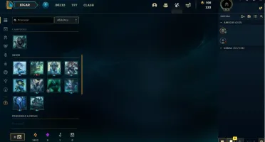 Conta Lol Level 263 +122 Skins 127 campeões + conta Valorant