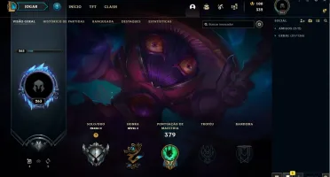 Conta Lol Level 263 +122 Skins 127 campeões + conta Valorant