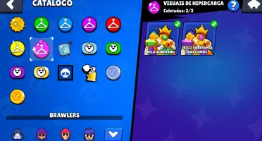 Conta Brawl Stars 19K Troféus 5 Lendarios