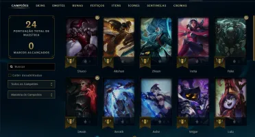 Ouro 4, 35 Champs, 2 Skins épicas