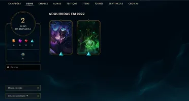 Ouro 4, 35 Champs, 2 Skins épicas
