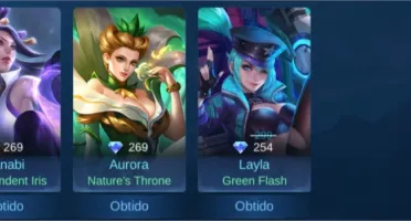 CONTA DE MOBILE LEGENDS SUPER EM CONTA