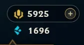 Conta League Of Legends 251 Skins +Skin Rammus Rei +5925 RP