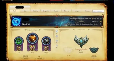 Conta League Of Legends Prata 1 muitas skins