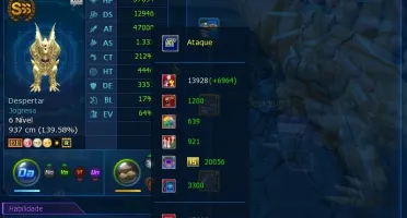 Conta Mid Game Ldmo Serv Omegamon