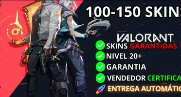Conta Nfa Valorant! 100-150 Skins!