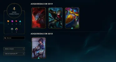 vendo conta lol bronze 2 lvl 31