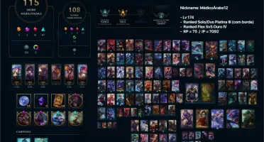 Vendo Conta Riot ( LoL + Valorant )