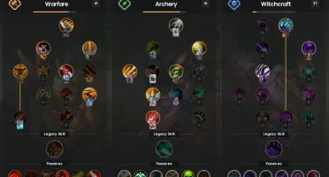 Conta Ravendawn Legacy 45 + 500K Gold Set - T3