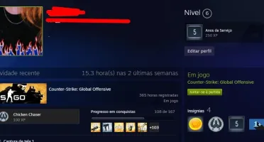 CONTAS RIP CS:GO