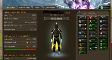 Conta Runescape 3