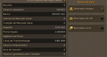 Conta Runescape 3