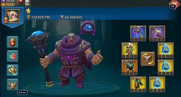 Conta Lords Mobile 700m poder com T5s menos trabuco