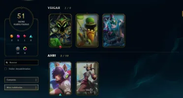 Lol Conta Gold 4 Com 51Skins