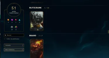 Lol Conta Gold 4 Com 51Skins