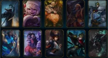 Conta lol 58 skins, 142 campeões, plat 4, lvl 340
