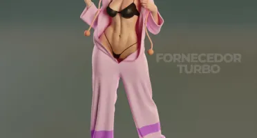 Juri Han Pajamas 3D - Arquivo STL para impressão 3D