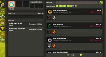 CONTA JOALHEIRO LV60 - DOFUS TOUCH FAZER MUITAS +++KAMAS+++