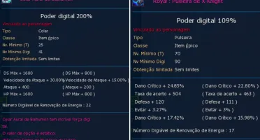 Conta Ladmo Omegamon, AlterS, Omegamon e Item AOX