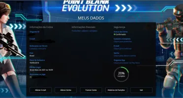 Conta Capitão 5 Point Blank Valor Negociavel.
