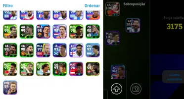Conta Efootball! 3175 de Força Coletiva + Cristiano Ronaldo