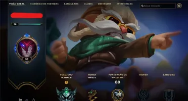 Conta LoL [ PLATINA 2 ] ÓTIMO MMR!