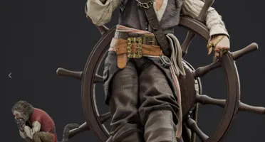 Jack Sparrow 3d stl