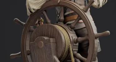 Jack Sparrow 3d stl