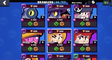 Conta Semi Full Braw Stars Muitas Skins Raras
