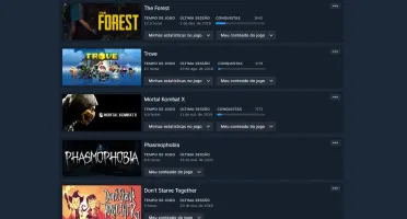 Conta steam level 40 9 anos de conta com vários jogos!