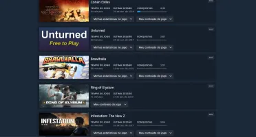Conta steam level 40 9 anos de conta com vários jogos!