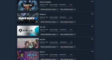 Conta steam level 40 9 anos de conta com vários jogos!