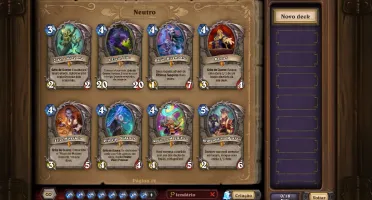 Conta Hearthstone 110 Lendárias; Todos heróis dourados