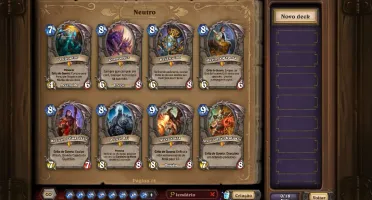 Conta Hearthstone 110 Lendárias; Todos heróis dourados