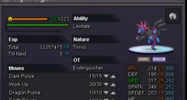 CONTA - POKEMON REVOLUTION ONLINE