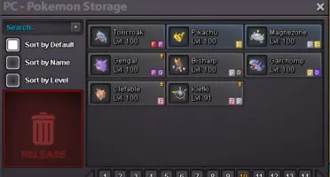 CONTA - POKEMON REVOLUTION ONLINE