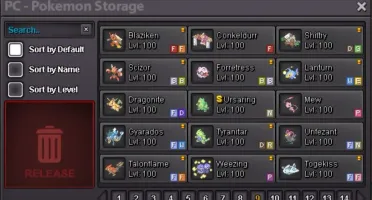 CONTA - POKEMON REVOLUTION ONLINE