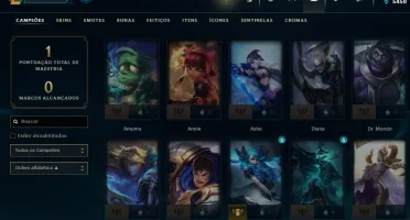 CONTA UNRANKED C/ GWEN EMBALOS NO ESPAÇO + RIVEN REDIMIDA