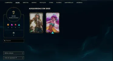 CONTA UNRANKED C/ GWEN EMBALOS NO ESPAÇO + RIVEN REDIMIDA