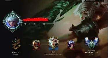 Conta Diamante V League Of Legends